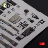 KELIK K48087 TBF-1C interior 3D decals for Academy kit 1/48